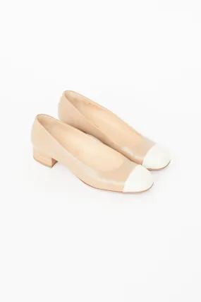 2016 Beige Leather Heel