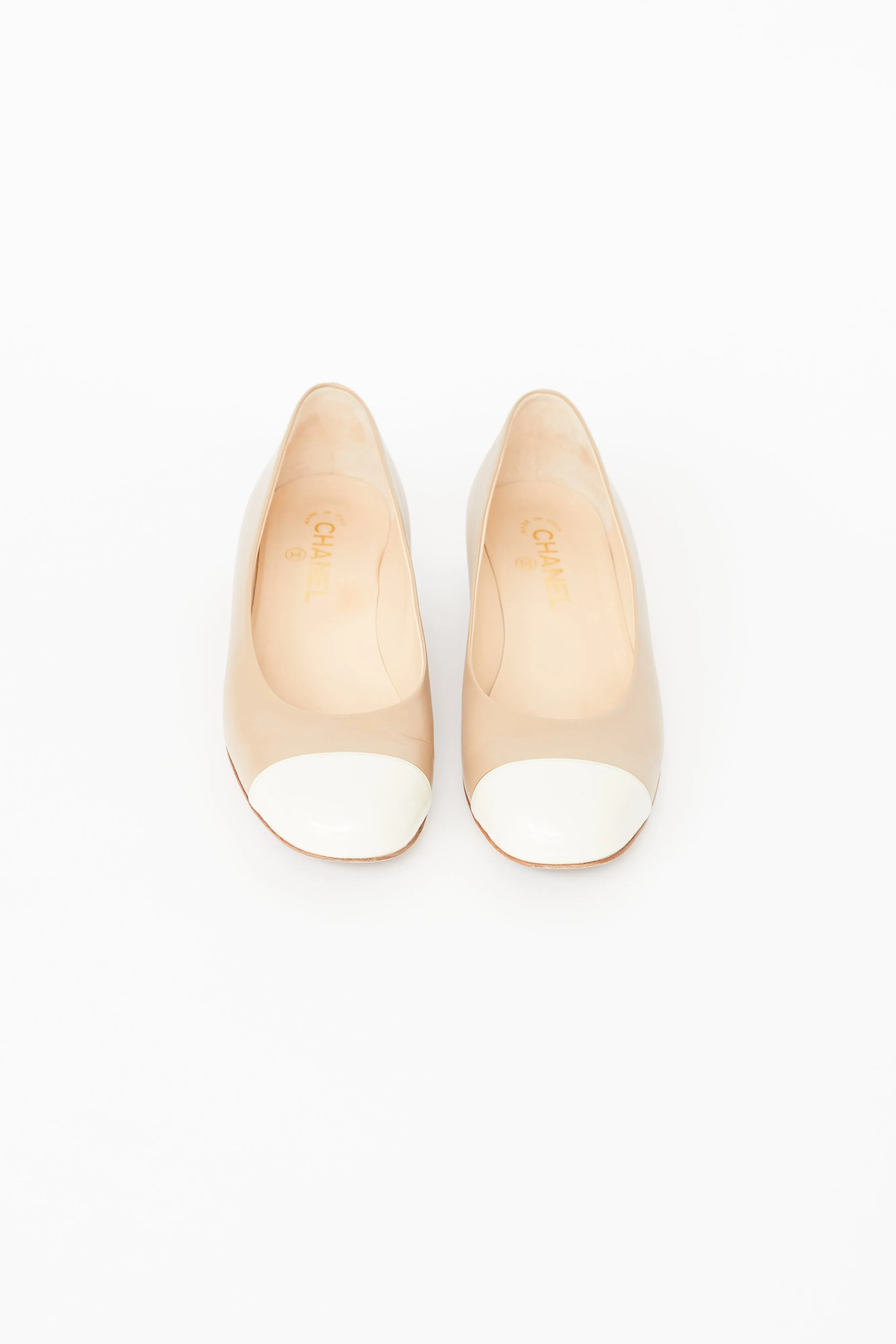 2016 Beige Leather Heel