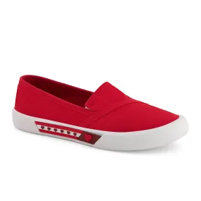 Andrea - Women's Canvas Flats Hearts