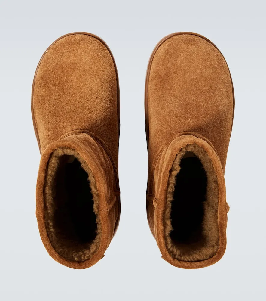 Bottega Veneta Snap suede ankle boots