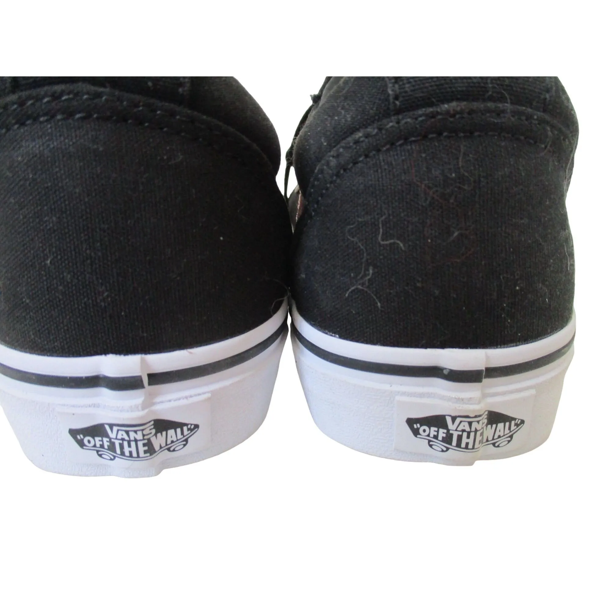 Brand NEW & Eye-catching! Vans Black Canvas with Rose Gold Pink Leather Flame