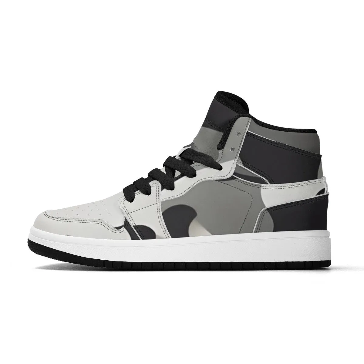 Camo High-Top Basketball Shoes (Kids)