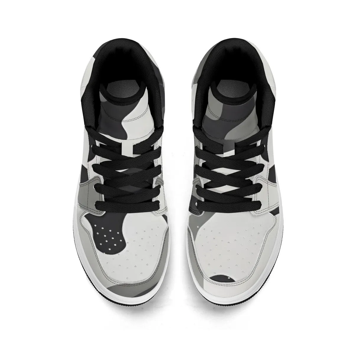 Camo High-Top Basketball Shoes (Kids)