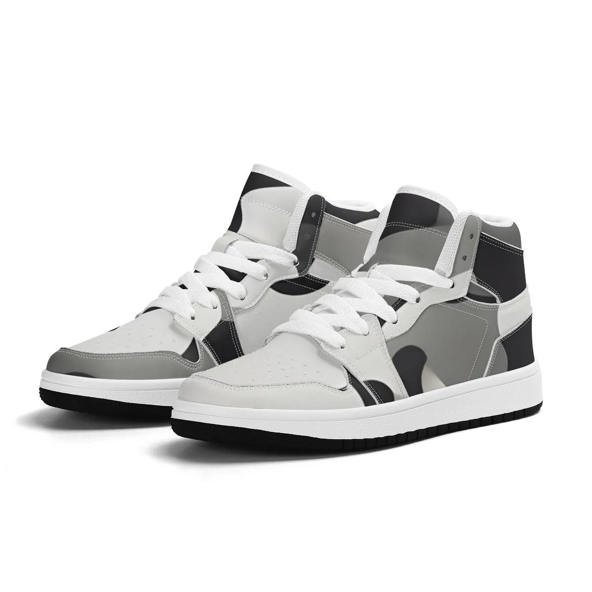 Camo High-Top Basketball Shoes (Kids)