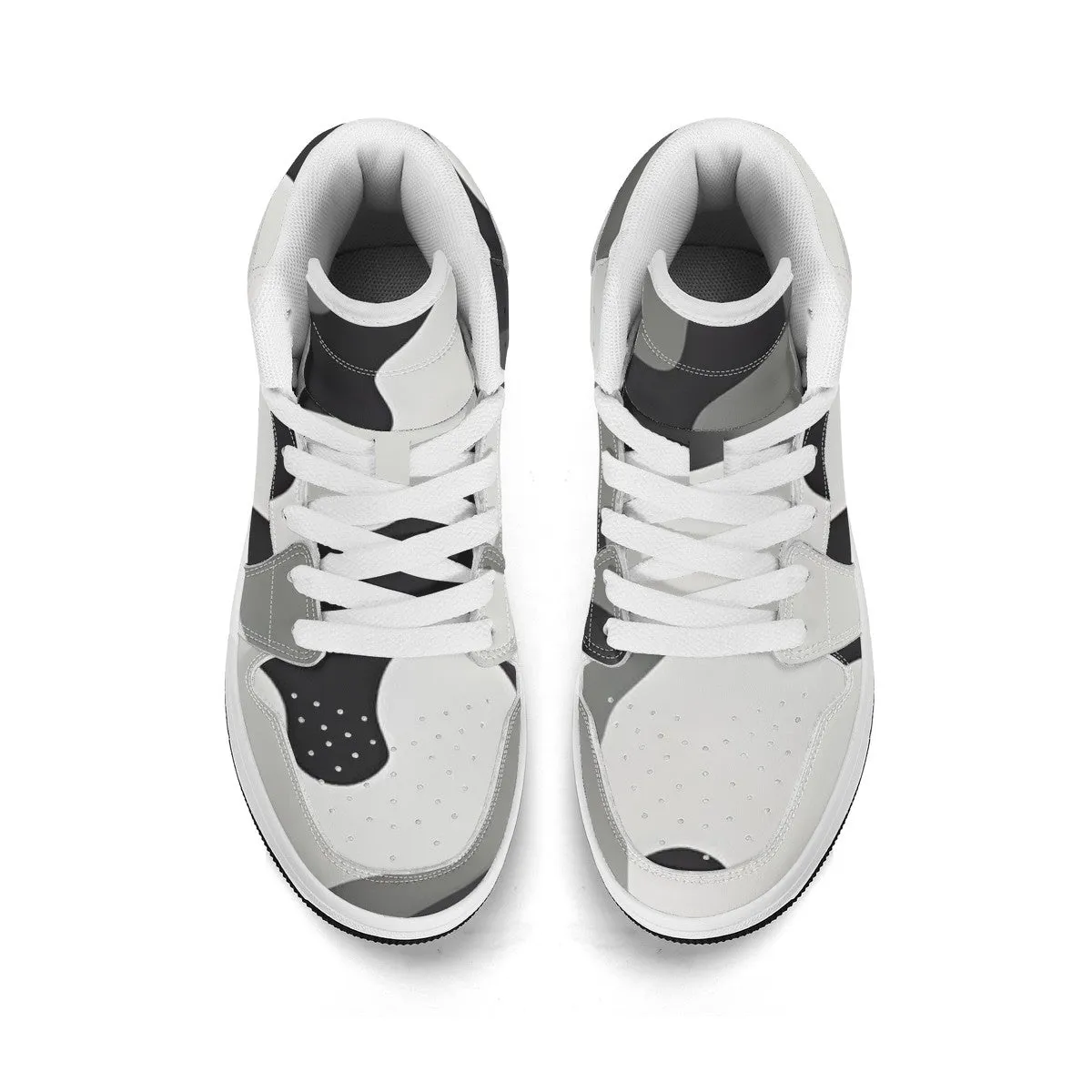 Camo High-Top Basketball Shoes (Kids)