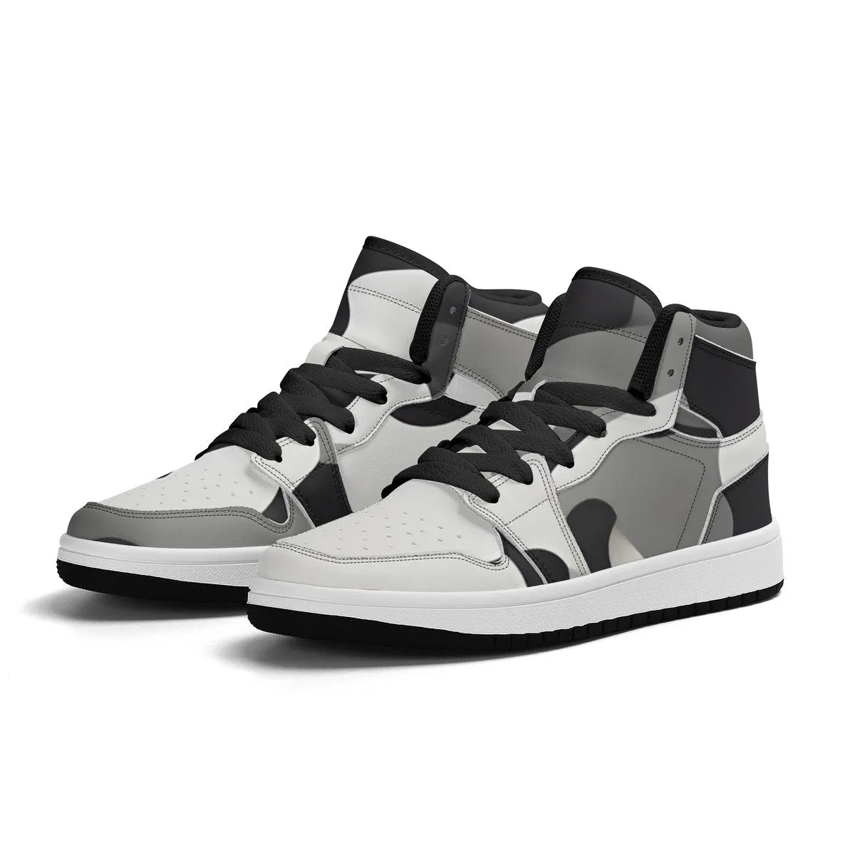 Camo High-Top Basketball Shoes (Kids)