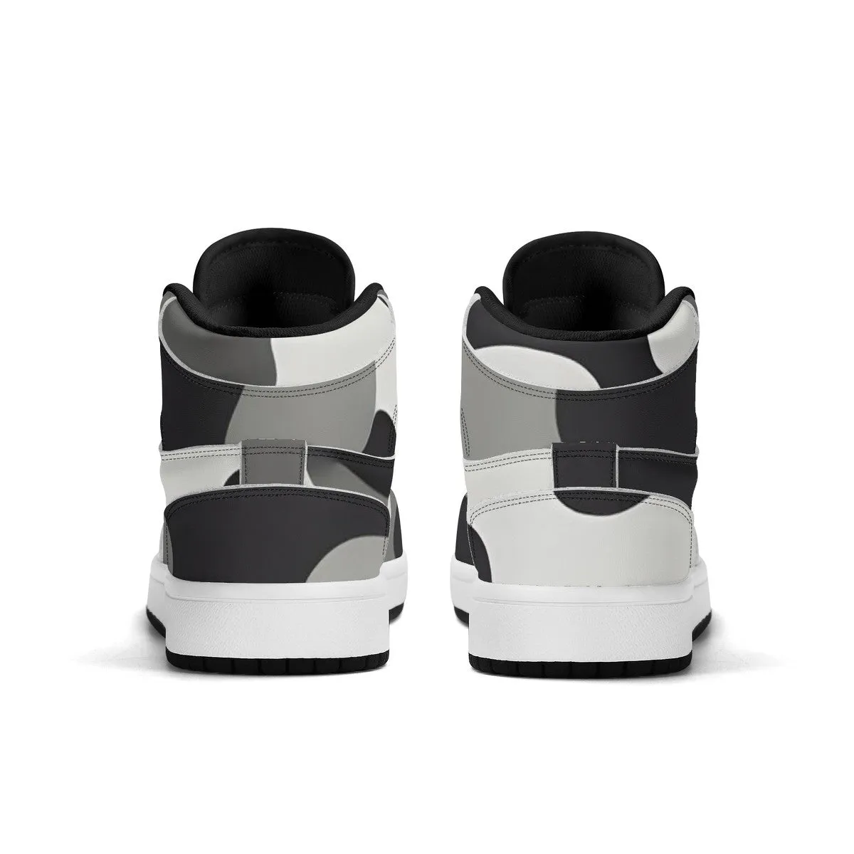 Camo High-Top Basketball Shoes (Kids)
