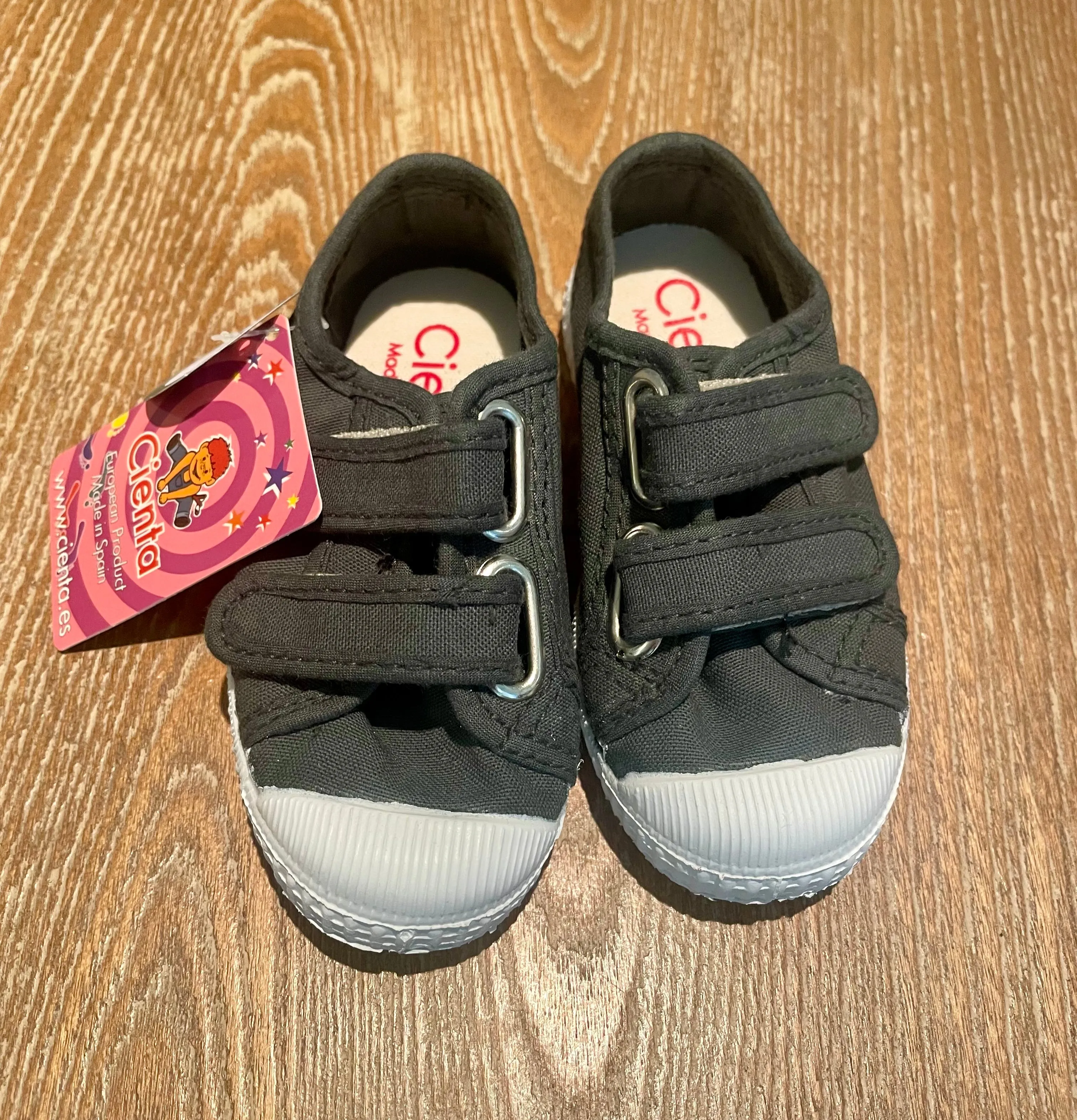 Canvas Sneakers with Velcro Closure