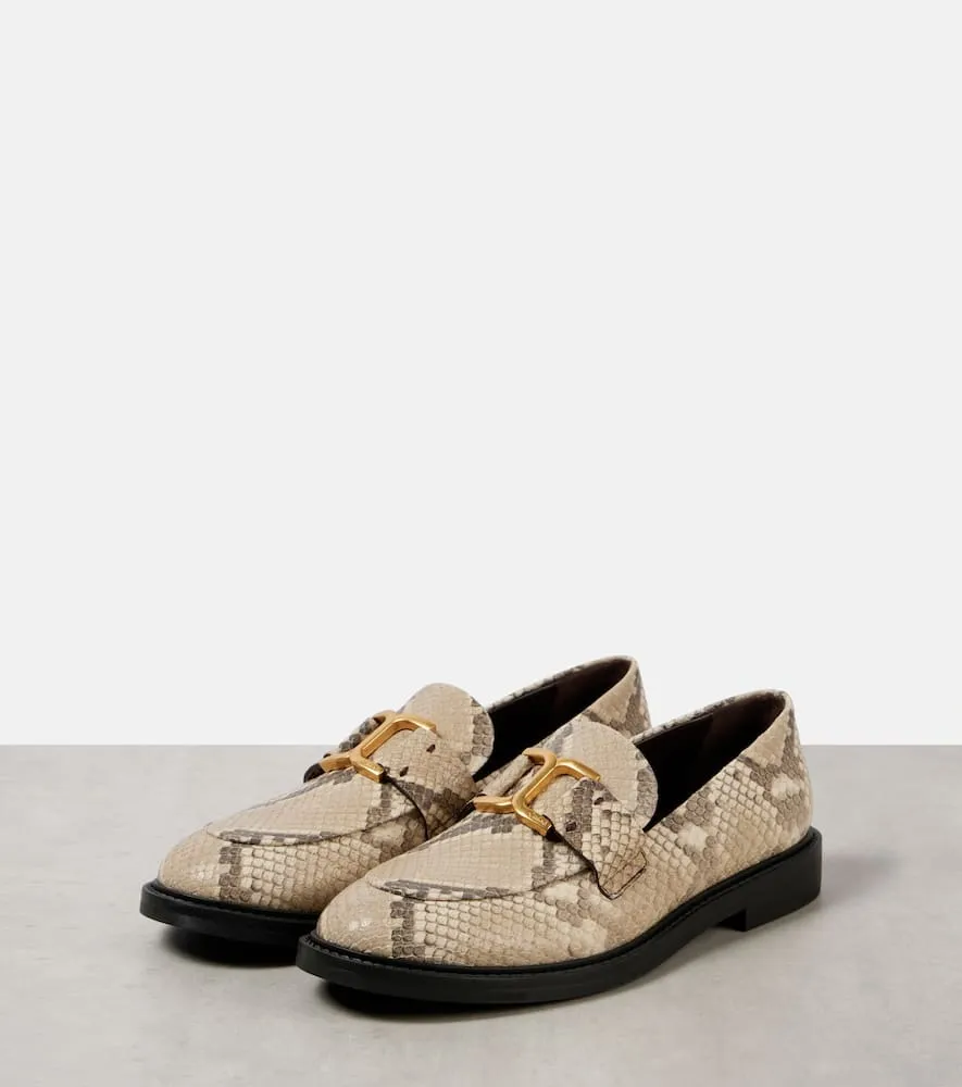 Chloe Marcie leather loafers