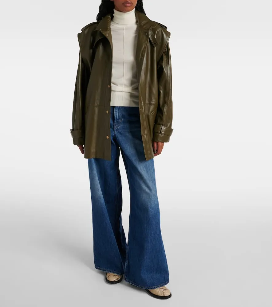 Chloe Marcie leather loafers