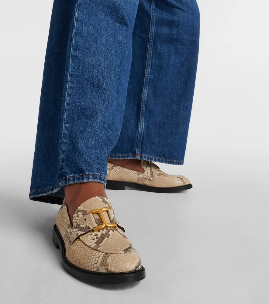 Chloe Marcie leather loafers