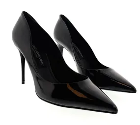 Dolce & Gabbana Brown Classic Glossy Pumps-EU39