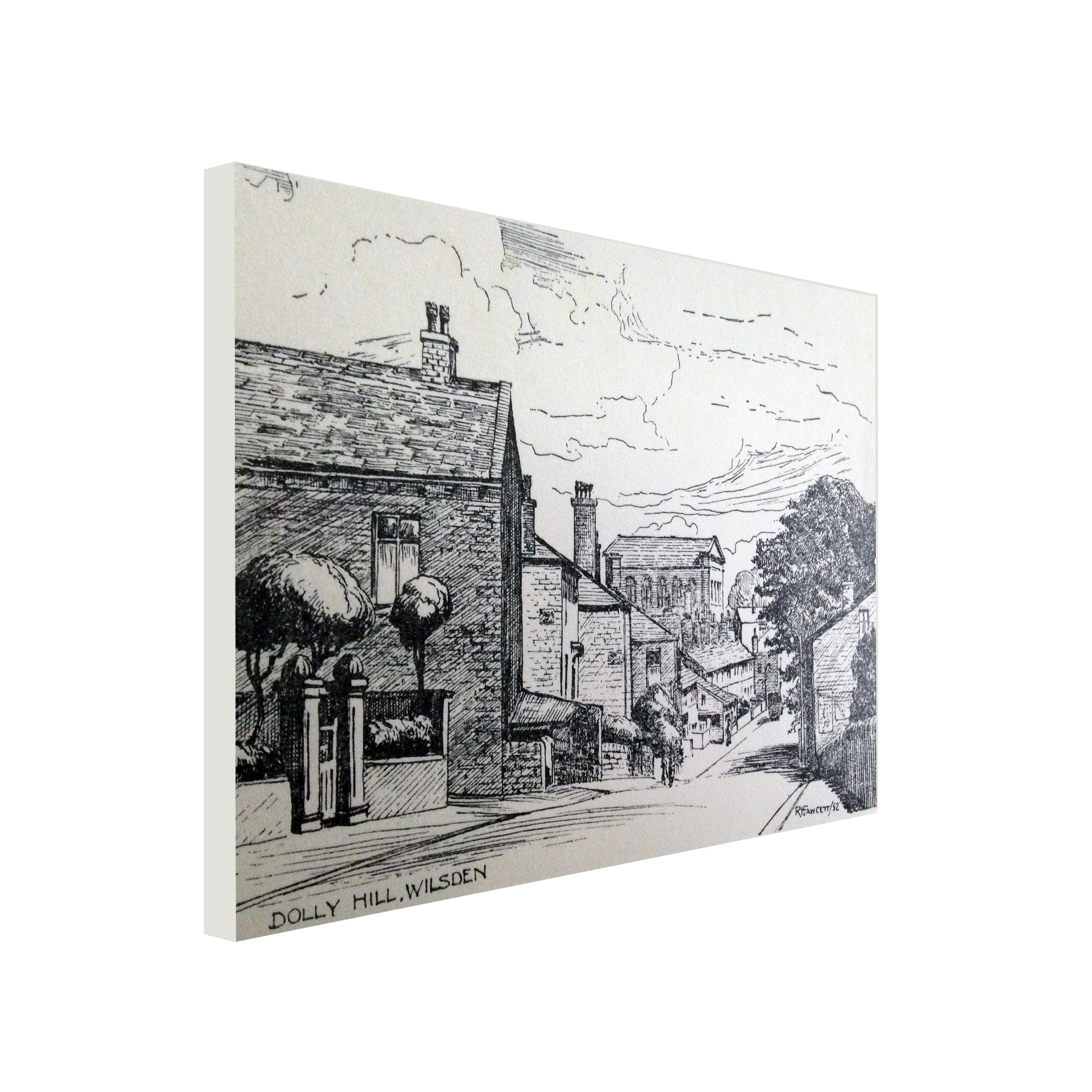 Dolly Hill Canvas Print