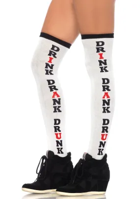 Drunk Over The Knee Socks (Women's)
