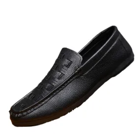 Flat bottom thick sole loafers comfortable round head soft sole low top color lazy shoes Doudou shoes shoes single shoes one pedal