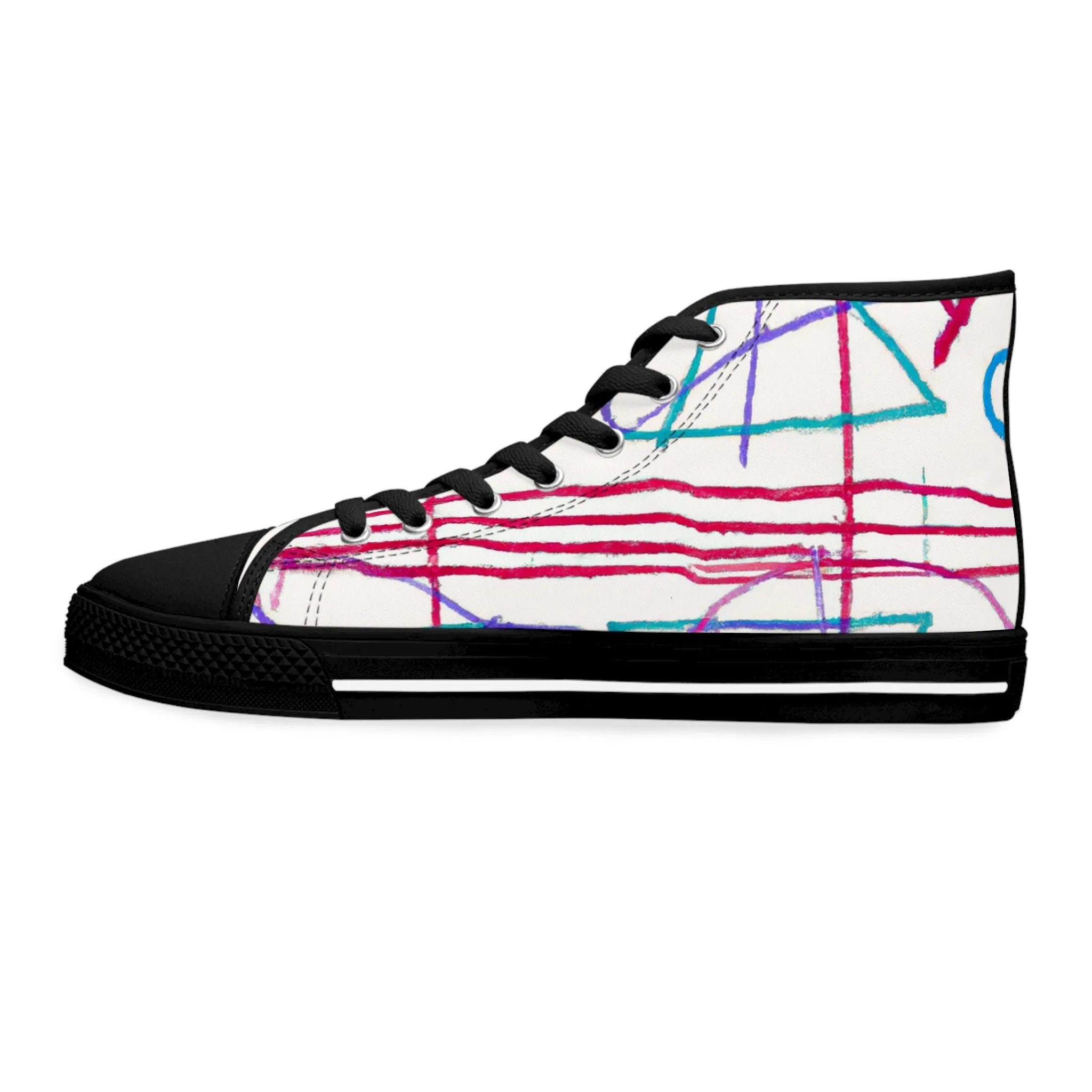 "Fashionista Flair" - high top