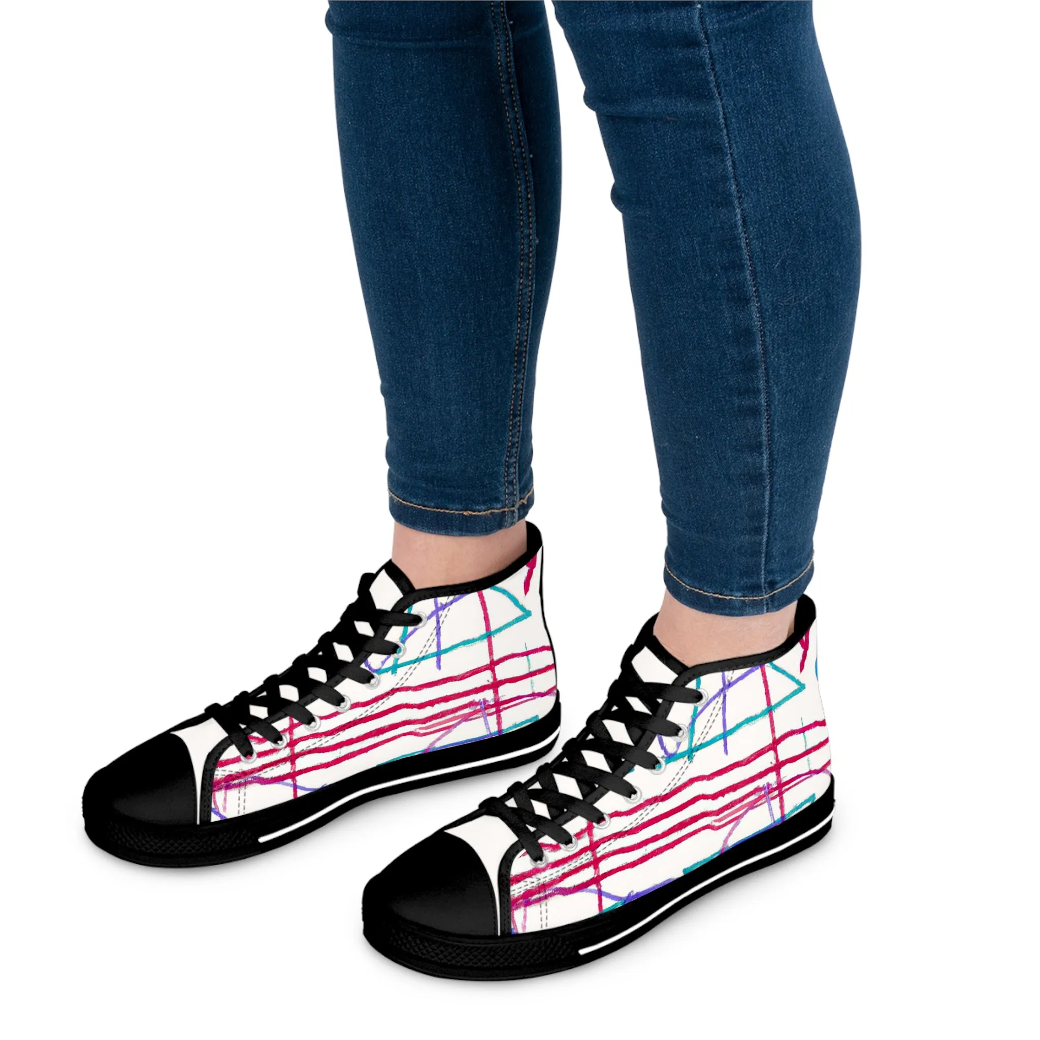 "Fashionista Flair" - high top
