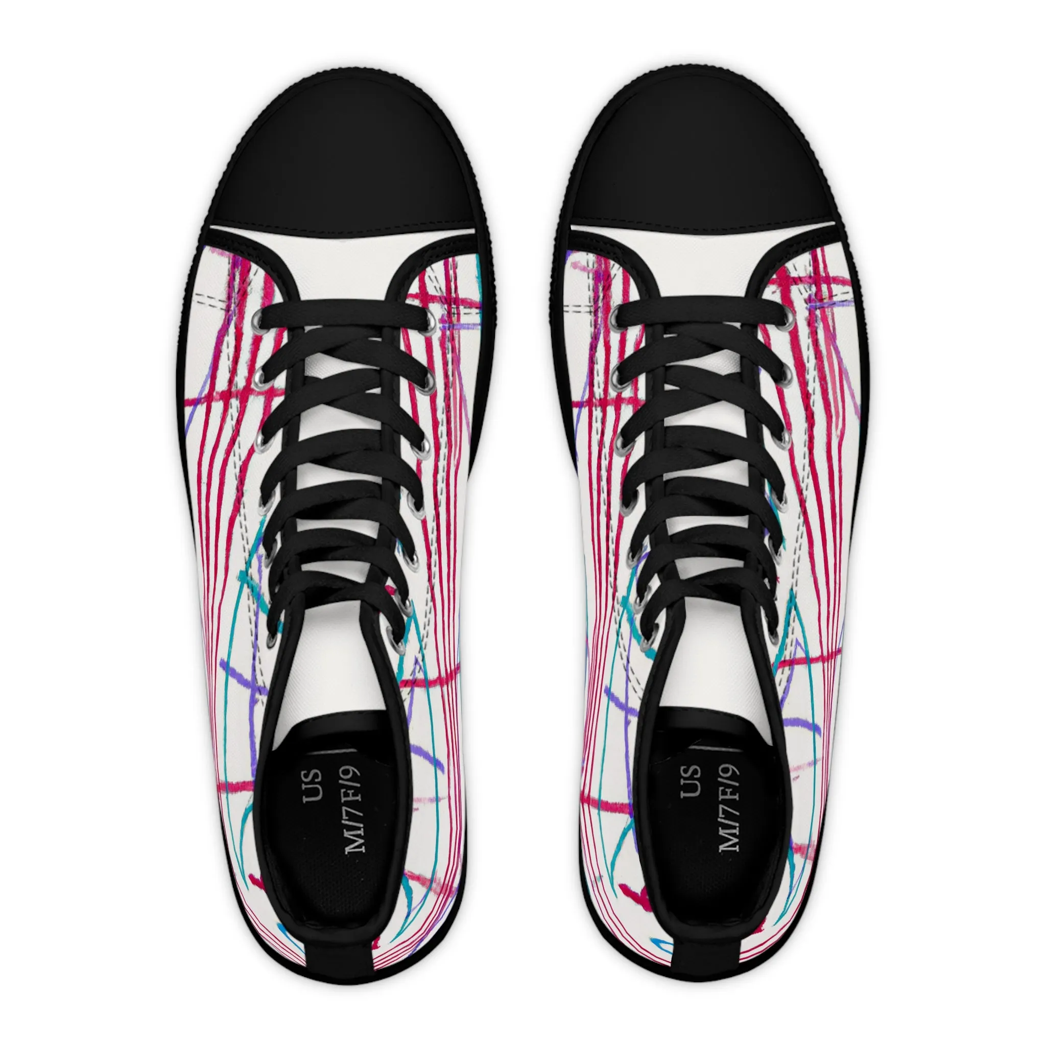 "Fashionista Flair" - high top