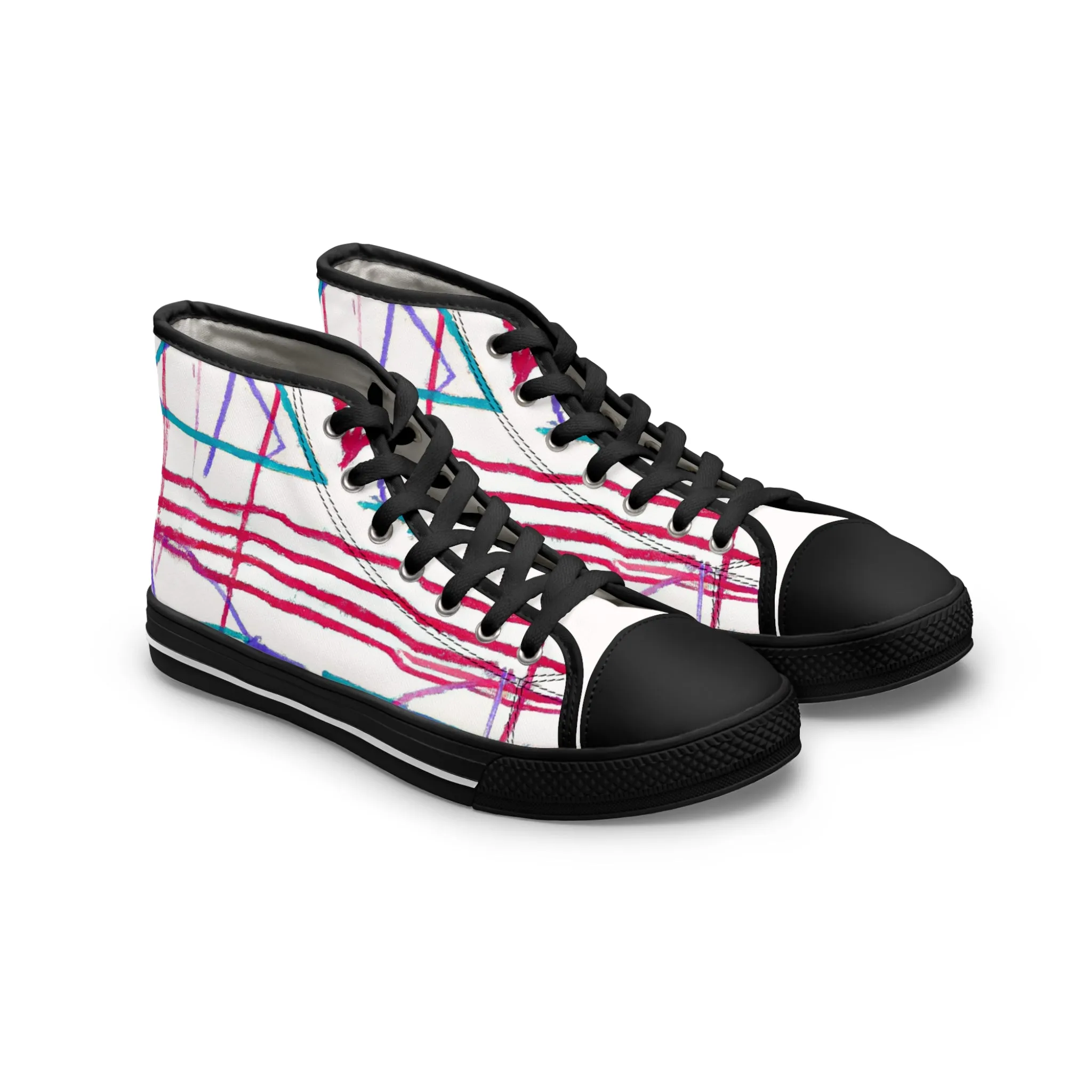 "Fashionista Flair" - high top