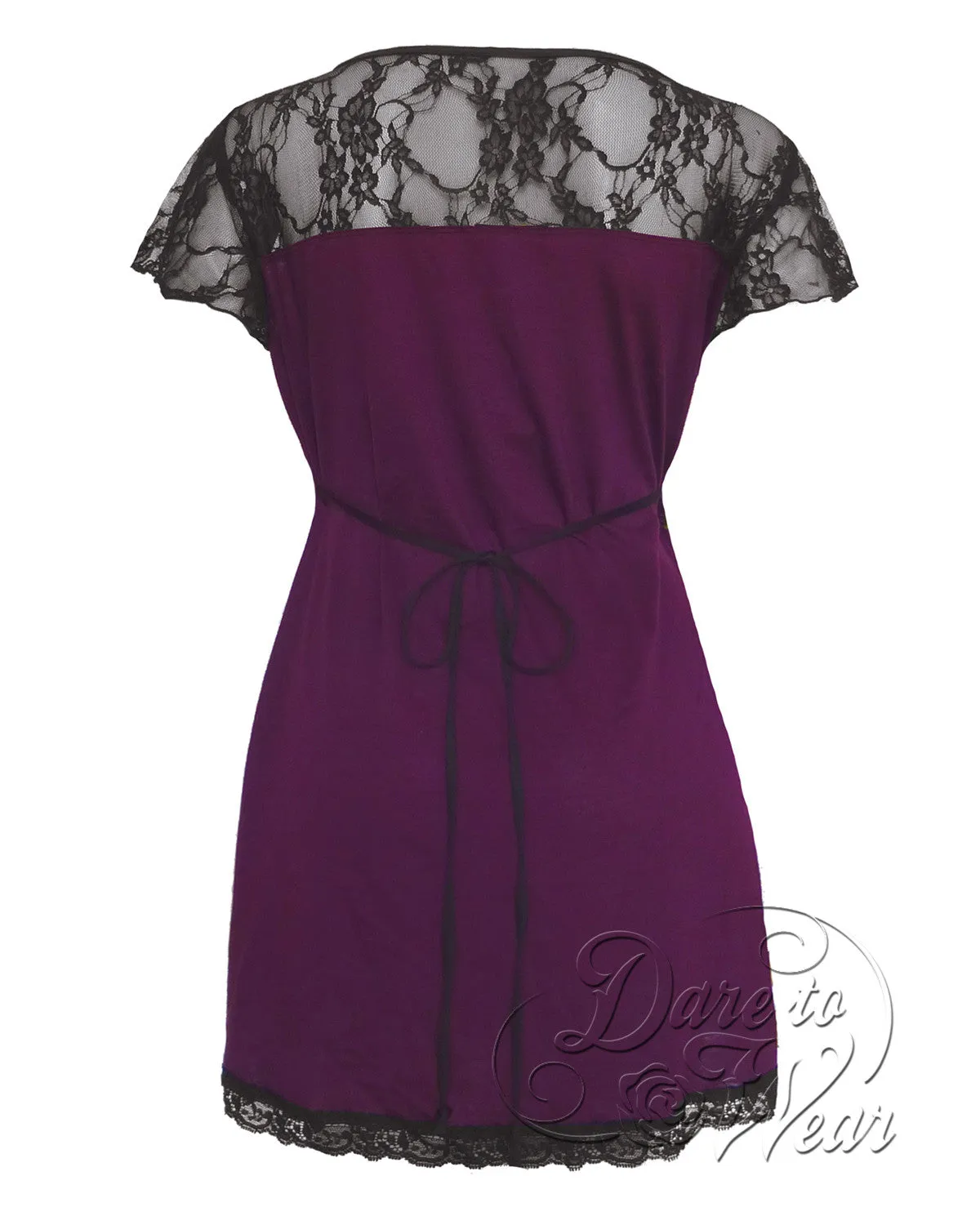 Roxanne Top in Plum